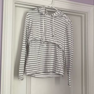 Ginkana maternity nursing hooded sweatshirt